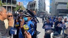 Devant l’Assemblée nationale : la police disperse les membres de l’opposition