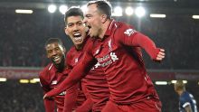 Premier League :  Liverpool assomme ManU et reprend la tête 