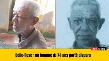 Belle-Rose : un homme de 74 ans porté disparu