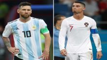 Mondial 2018 : Ronaldo repart avec Messi 
