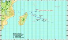 Météo : le cyclone Gelena s'approche dangereusement de Rodrigues et représente une menace directe pour l'île