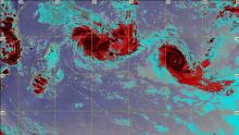 Météo : Cilida évolue à environ 960 km au Nord-Nord-Est de Maurice 