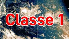 Météo : un avertissement de cyclone de classe 1 en vigueur à Maurice 
