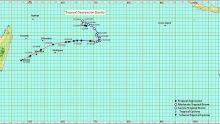 Météo : à 1 120 km de Maurice, Danilo se déplace dans une direction générale de l’ouest à 20 km/h 