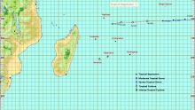 Météo : une dépression tropicale au sud de Diego Garcia