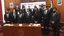 Middle Temple Association of Mauritius : 13 nouveaux membres obtiennent leurs certificats