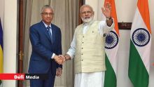 Le Premier ministre indien, Narendra Modi, félicite Pravind Jugnauth 