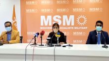 Suivez la conférence de presse du MSM