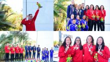 [En images] JIOI 2019 - Natation : la cérémonie de remise de médailles 