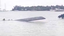 Pas de nouvelles toujours concernant Waren Wong-Tong, mais les débris du speedboat retrouvés... 