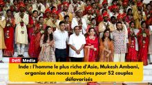 Inde : l'homme le plus riche d'Asie marie son fils et des couples défavorisés