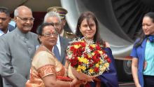 À l’aéroport de Plaisance : le président indien accueilli par le PM
