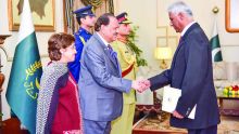 H.E Rashid Sobadar presented his credentials to the President of Pakistan 