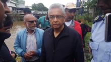 Berguitta : Pravind Jugnauth se rend sur le terrain pour un état des lieux