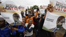 Les Zimbabwéens célèbrent la chute attendue de Robert Mugabe
