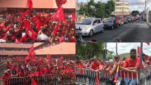 Victoire d’Arvin Boolell à l’élection partielle : les rouges en fête dans les rues de Quatre-Bornes