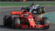 Grand Prix d'Australie: victoire de Vettel (Ferrari) devant Hamilton (Mercedes) 