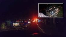 Accident fatal à Petit-Raffray : une collision entre un autobus, une voiture et une moto fait un mort 