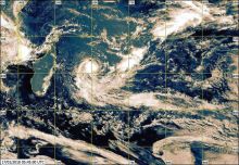 Berguitta s'affaiblit et devient une forte tempête tropicale