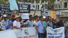 Marche pacifique : les policiers dénoncent leurs conditions de travail 