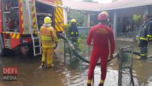 Avis de fortes pluies : les pompiers effectuent une quarantaine d'interventions 