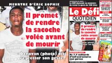 Voici la Une du Defi Quotidien de ce jeudi 26 avril