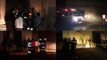 Incendie dans l'entrepôt de Shoprite : les pompiers sur la brèche 