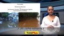 Le Journal Téléplus – Pas de rentrée des classes ce mardi, l’avis de fortes pluies maintenu