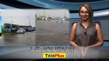 Le Journal Téléplus - Heure de pointe sous la pluie : véhicules submergés à Bagatelle et embouteillage monstre à Port-Louis