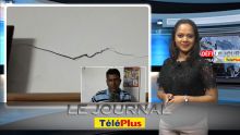 Le Journal Téléplus – Tremblement ressenti à Maurice : les murs d'une maison fissurés à Deux-Frères
