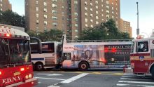A Manhattan, 80 blessés dans une collision entre deux bus
