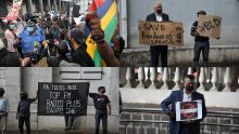 IBA ACT : « Diktatir nou pas le !» scandent des citoyens qui manifestent sous la pluie devant le parlement