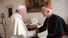 Rome : le Cardinal Maurice Piat rencontre le Pape et prend possession de «sa paroisse»