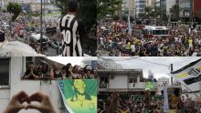 [En images] Dernier hommage à Pelé au Brésil: cortège funèbre dans les rues de Santos