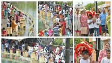 Maha Shivaratri : des dévots déjà au Ganga Talao pour ramener l'eau sacrée