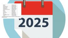 Voici la liste des congés publics pour 2025