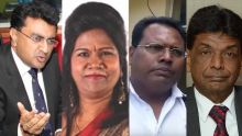 Yatin Varma, Balkissoon Hookoom, Prateebah Bholah, Raj Penthiah et Krishna Molaye expulsés du PTr