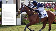 Allégations de «race fixing» : le jockey Kersley Ramsamy contre-attaque et réclame des dommages de Rs 2 M