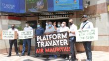 La Platform Travayer Air Mauritius réunit des employés de MK et de Airmate à Plaisance ce mercredi 