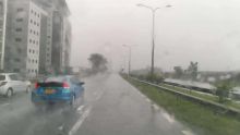 Avis de fortes pluies : toutes les routes praticables ce matin, selon les autorités