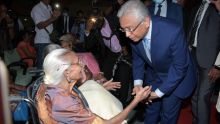 Journée des personnes âgées : «Un centre récréatif à Riambel, au coût de Rs 220 M, prêt d’ici fin 2020 », selon le PM