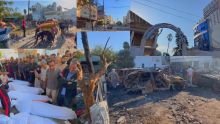 Gaza : dégâts et pleurs à l'hôpital Ahli Arab après une frappe faisant des centaines de morts