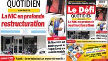 Voici la Une du Défi Quotidien de ce Vendredi 09 Octobre 2020