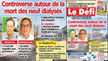 Voici la Une du Défi Quotidien de ce mardi 13 avril 2021