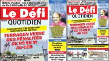 Voici la une du Défi Quotidien de ce Lundi 01 Mai 2023