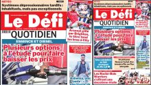 Voici la une du Défi Quotidien de ce Lundi 15 Mai 2023