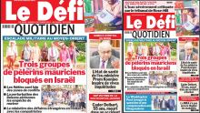 Voici la une du Défi Quotidien de ce Mardi 10 Octobre 2023