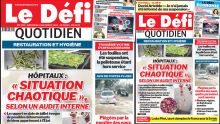 Voici la une du Défi Quotidien de ce Mercredi 08 Novembre 2023