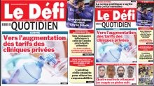 Voici la une du Défi Quotidien de ce Lundi 08 Janvier 2024