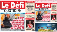 Voici la une du Défi Quotidien de ce Lundi 27 Mai 2024